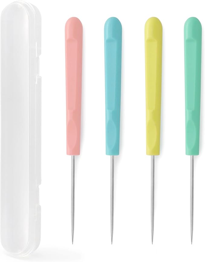 4Pcs Sugar Stir Needle Scriber Needle Cookie